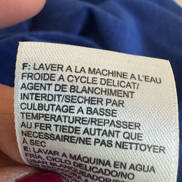 North face Women's Blue Draped Cardigan Sweater-US Small - Picture 7 of 9